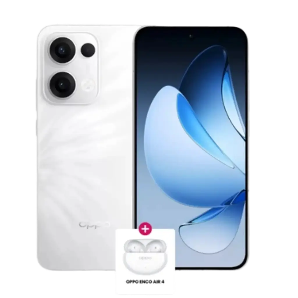Oppo Reno13 5G 12GB 512GB (Oppo Enco Air 4) - Plume White